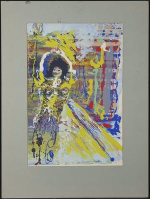 Emeke Buitelaar - Zeefdruk, Zonder titel kopen? Bied vanaf 1!