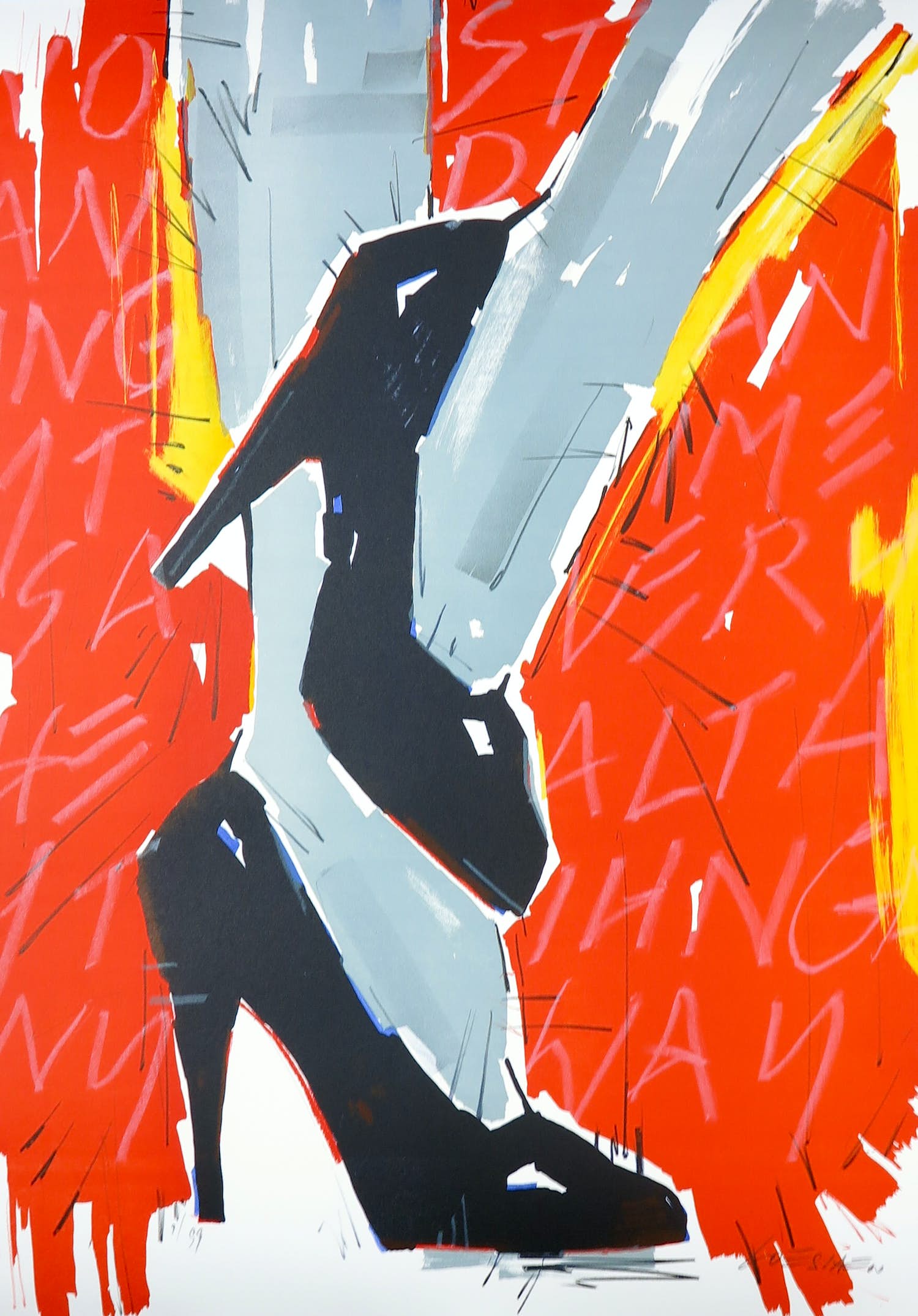 Wolfgang Loesche - Litho, Ohne Titel kopen? Bied vanaf 1!