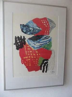 Karel Appel - THOUGHT'S BOOMERANG, Litho 2000. kopen? Bied vanaf 180!