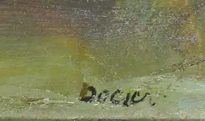 Jacobus Doeser - Olieverf op doek, Bloemstilleven - Ingelijst kopen? Bied vanaf 150!