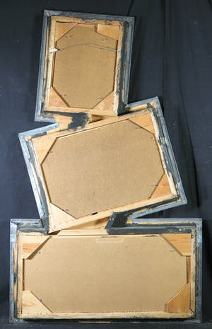 Jan Bollaert - Acryl op papier, Super Trio - Ingelijst (Groot) kopen? Bied vanaf 50!