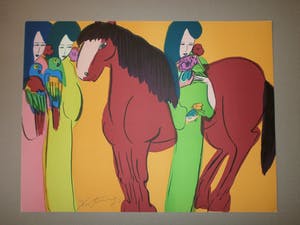 Walasse Ting - geen titel kopen? Bied vanaf 325!