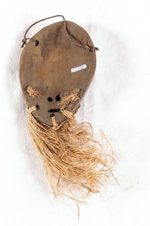 Lega - Lot van twee paspoortmaskers met een raffiabaard kopen? Bied vanaf 1!