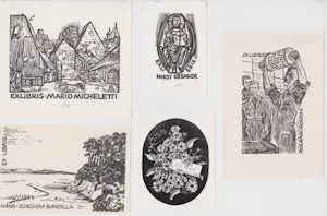 Buy Herbert Ott - e.a: vijf houtsnedes Duitse kunstenaars | GRATIS VERZENDING? Bid from 25!