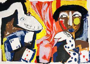 John Lie a Fo - zonder titel verkocht voor € 45!