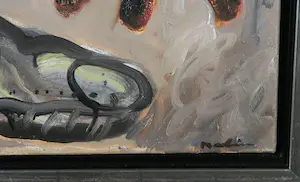 Anton Martineau - Olieverf op doek, Stilleven met schoen en hand - Ingelijst kopen? Bied vanaf 1!