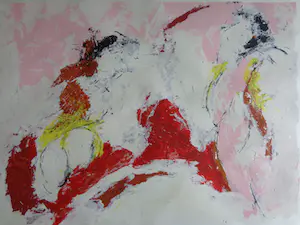 AcheterMenno Bauer - TOT SCHRIK VAN HET VERDRIET / KLEURZEEFDRUK / 56x76cm / SIG / 1992? Enchérissez de 20!