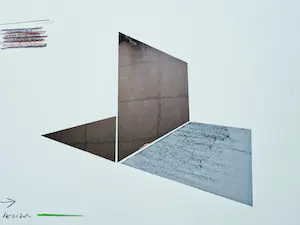 Marinus Boezem - Grote Artist Proof (oplage slechts 12) Lithografie "Horizon" potloodges. kopen? Bied vanaf 60!