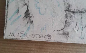 Jan Sluijters - Baby. Portret. kopen? Bied vanaf 35!