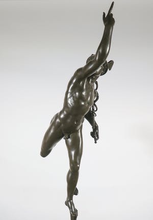 Brons (Onbekend) - Groot indrukwekkend bronzen beeld van Mercurius/Hermes kopen? Bied vanaf 1!