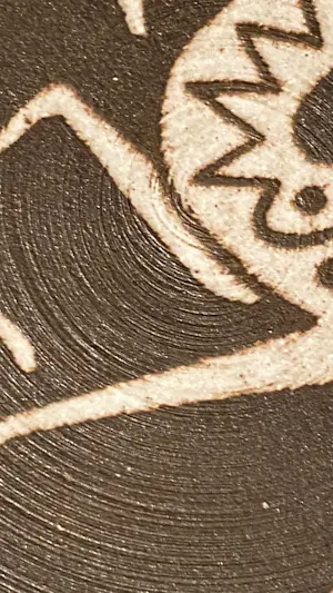 Joop Puntman - voor AMHA – Gestileerd paard op keramisch wandbord – ca. 1960 kopen? Bied vanaf 65!