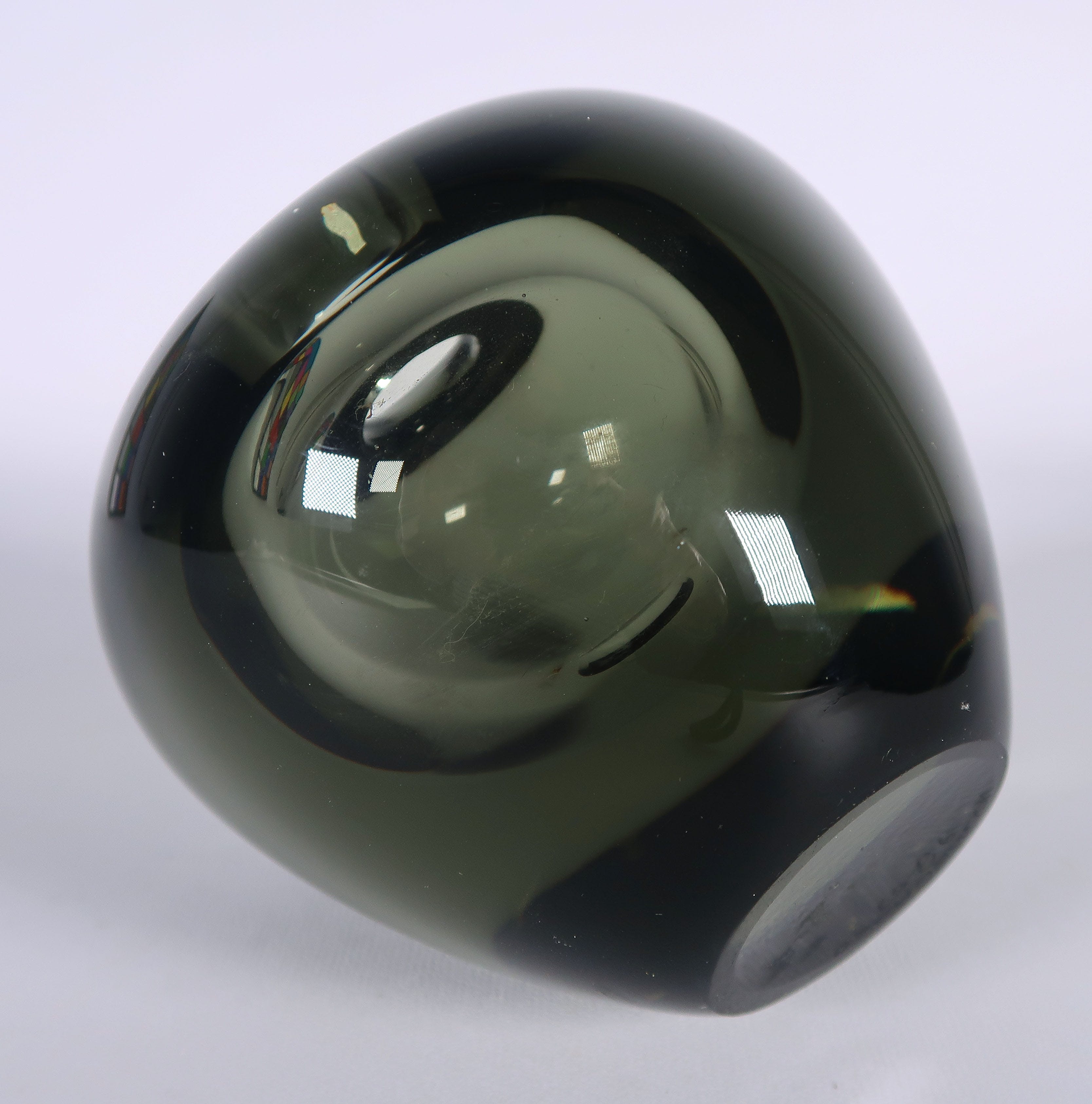 Per Lutken - Kristalglas, Ongelijk vaasje, uitgevoerd door Holmegaard kopen? Bied vanaf 20!