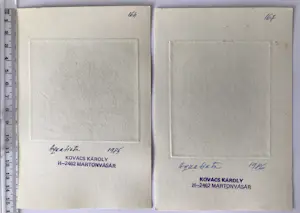 Károly Kovács - Kavel met 10 gravures van de Hongaarse kunstenaar Károly Kovács kopen? Bied vanaf 27!