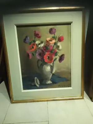 Raymond Van Hoeck - Vase mit Blumen kaufen? Bieten Sie von 80!