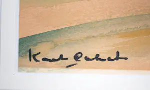 Karel Colnot - boerderijen - tekening met aquarel kopen? Bied vanaf 90!