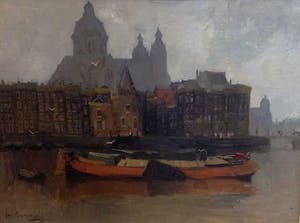 Jan Korthals - A8613, Aan de Amsterdamse grachten kopen? Bied vanaf 500!