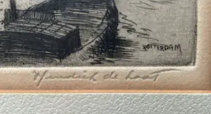 AcheterHendrik de Laat - Havenzicht Rotterdam? Enchérissez de 50!