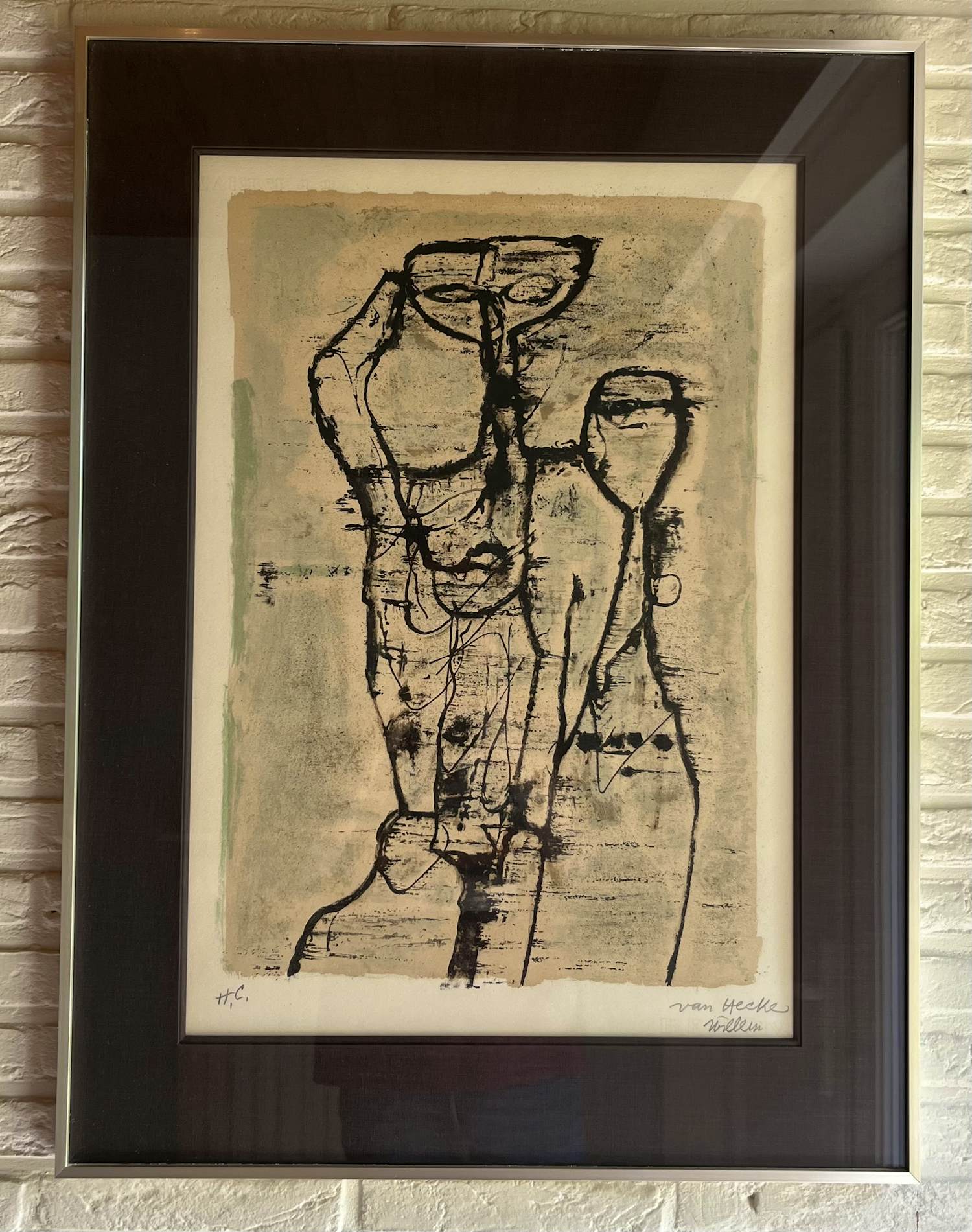 Willem Van Hecke - Litho gesigneerd H.C. kopen? Bied vanaf 320!