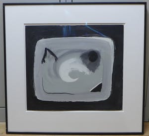 Eugene Brands - Gouache T.V. Screen 11 februari 1987-6 kopen? Bied vanaf 750!