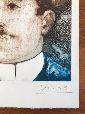 Manuel Viusa i Camps - 3 prachtige litho's - Eén gesigneerd - goede staat kopen? Bied vanaf 75!