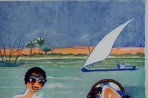 Kees van Dongen - Houtgravure - La Terrasse sur le Nil kopen? Bied vanaf 50!