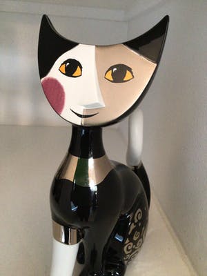 Rosina Wachtmeister - Kattenbeeld “ PIERLUIGI “. 30 cm hoog ! kopen? Bied vanaf 135!