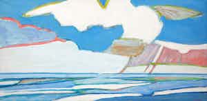 Paul Overhaus - Acryl op doek, Branding - Ingelijst (Zeer groot) verkocht voor € 250!