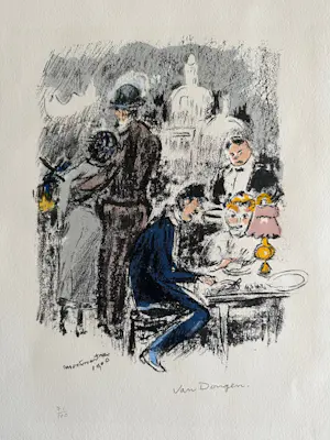 Kees van Dongen - Montmarte 1900 kopen? Bied vanaf 750!