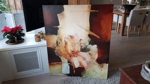 Hans Vanhorck - IRIS - acryl op doek, handgesigneerd en verso 1993 kopen? Bied vanaf 395!