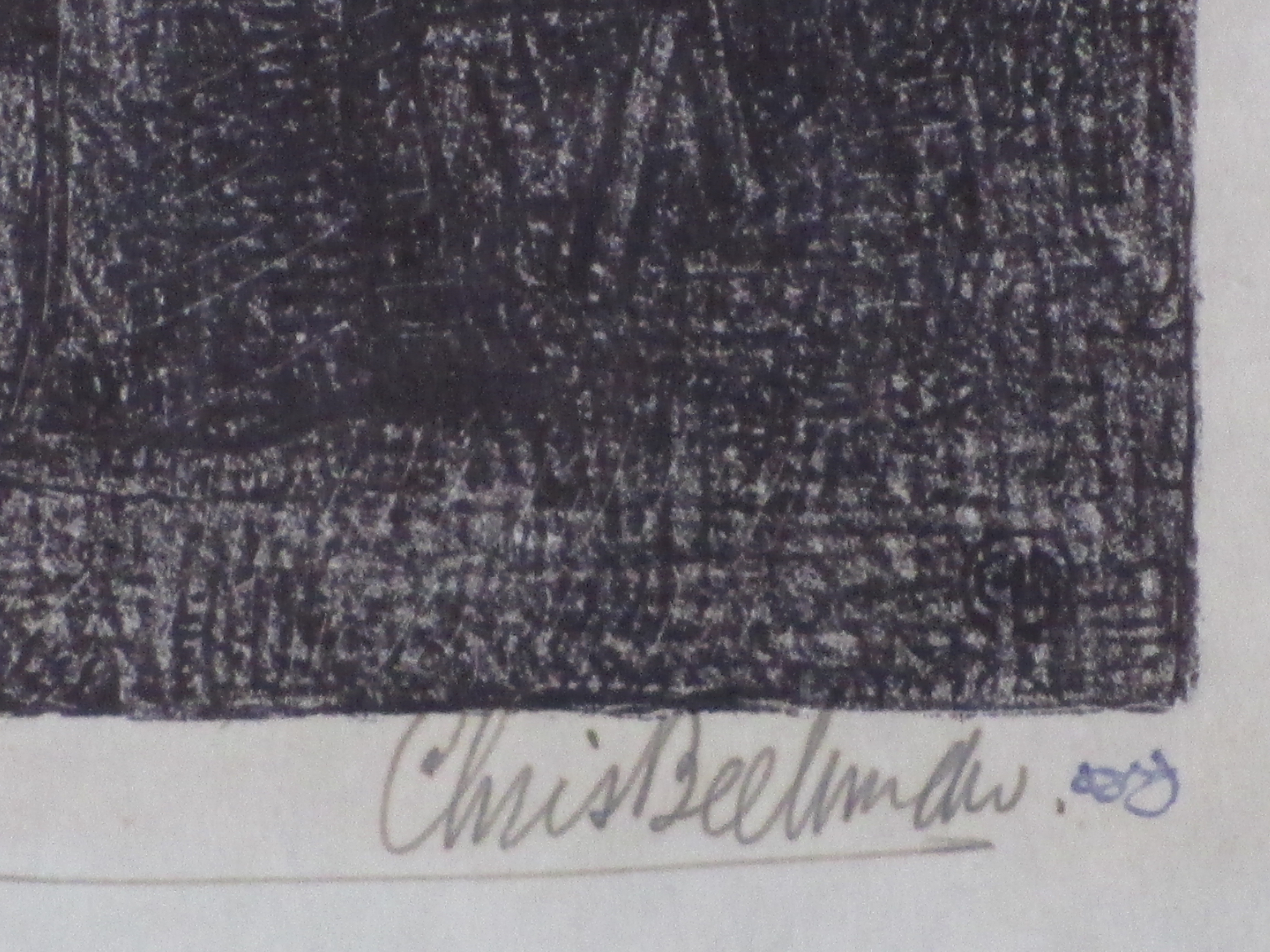 Chris Beekman - Straatmuzikanten - Litho kopen? Bied vanaf 90!