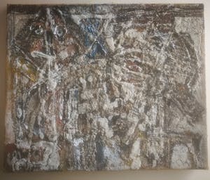 George Ebrin Adingra - Fantasie figuren. Cobra stijl. kopen? Bied vanaf 199!