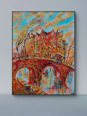 AcheterElva Polyakova - Windy Amsterdam? Enchérissez de 250!