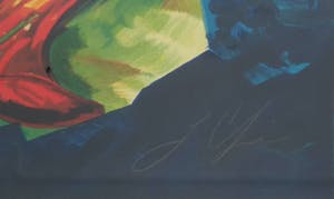 Sandro Chia - Litho: 'Lo Schiavo' - Mooi ingelijst! kopen? Bied vanaf 345!