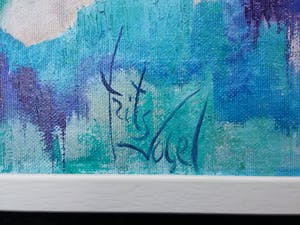 Frits Vogel - 669 - fris en kleurrijk werk - inclusief aankoopbewijs en boek kopen? Bied vanaf 350!