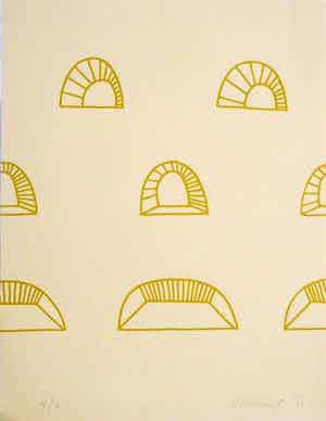 Richard Artschwager - Faces verkocht voor € 10!