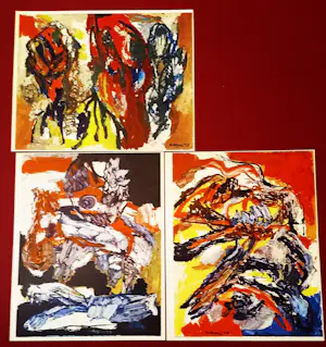 Karel Appel - 15 prachtige, kleurrijke reproducties van Karel Appel kopen? Bied vanaf 65!