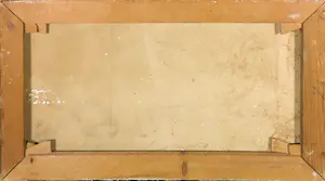 Niet of onleesbaar gesigneerd - Olieverf op doek, Landschap met vissersbootje kopen? Bied vanaf 1!
