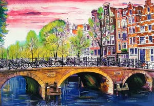 Elena Polyakova - Prinsen gracht in Amsterdam kopen? Bied vanaf 45!