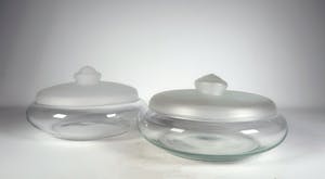 Jacques Boon - Glas, Twee koekjesdozen VS 4053 kopen? Bied vanaf 10!