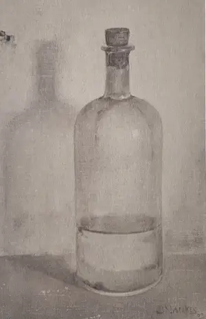 Jan Mankes - Oliefleschje, 1909 kopen? Bied vanaf 90!