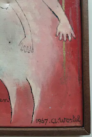 Ans Wortel - de warmte die we niet kunnen missen – olieverf op doek kopen? Bied vanaf 399!