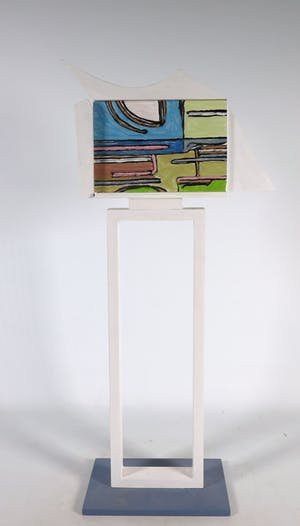 Paul Overhaus - Acryl en olieverf op hout, Wad IV kopen? Bied vanaf 60!