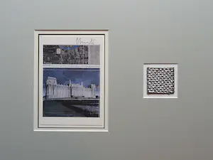 Christo - Project " Wrapped Reichstag "Berlin - 1995 handgesigneerd inc. stofmonster kopen? Bied vanaf 139!