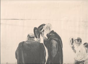 Piet van der Hem - "El Rey" - Spotprent op door Kerk aanbeden Koning - 1914 kopen? Bied vanaf 30!
