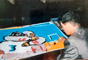 Herman Brood - Goal Icehockey kaufen? Bieten Sie von 350!