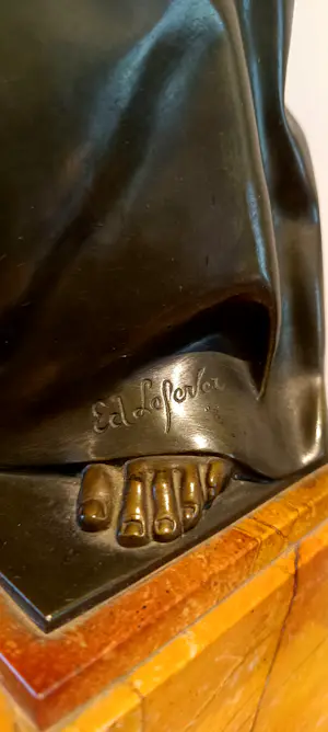 Edmond Lefever - La joueuse de mandoline kopen? Bied vanaf 950!