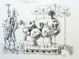 Shinkichi Tajiri - Compositie verkocht voor € 85!