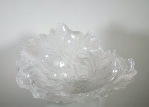 Susan Hammond - Uit de Seascapes serie - Glazen sculpturale sier schaal (Groot!) kopen? Bied vanaf 1!