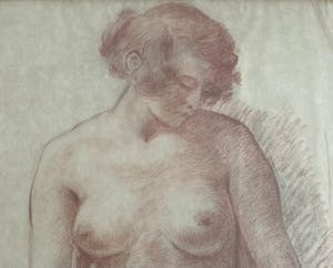 Jacob van Rossum - Vrouwelijk naakt op bed & vrouwelijk naakt voor gordijn kopen? Bied vanaf 1!