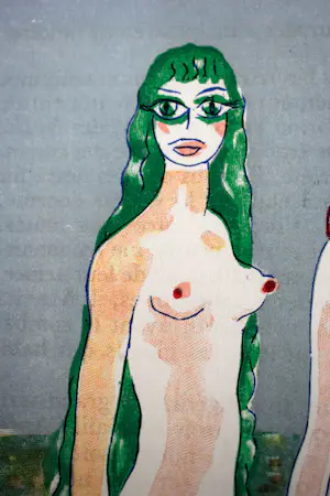 Kees van Dongen - Houtgravure - Les Femmes Colombes kopen? Bied vanaf 60!